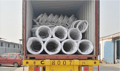 Loading to container for shipping