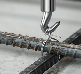 Binding steel bars