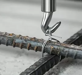 Binding steel bars