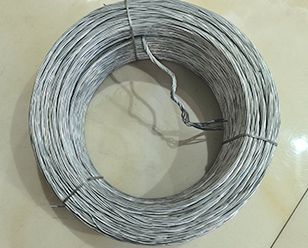 Galvanized twisted wire