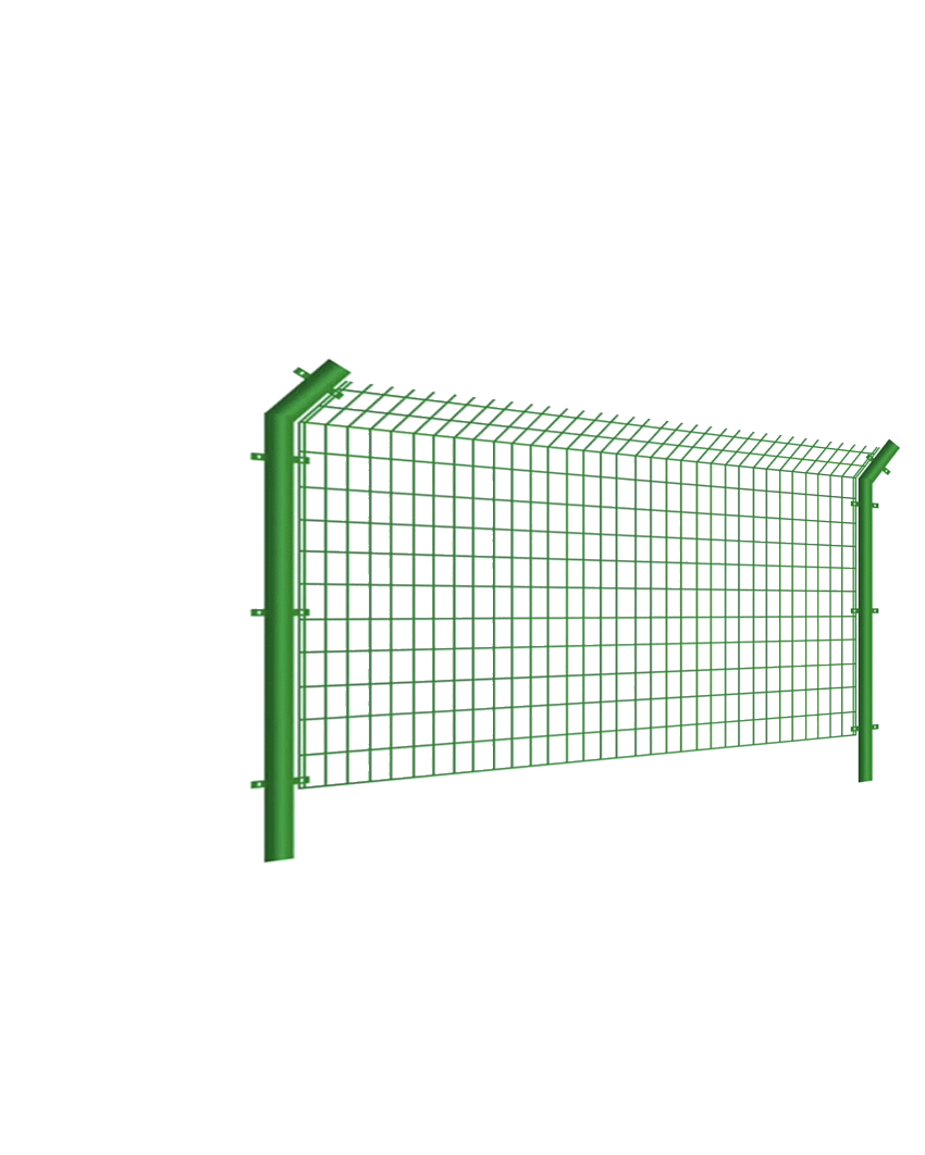 Wire mesh fence