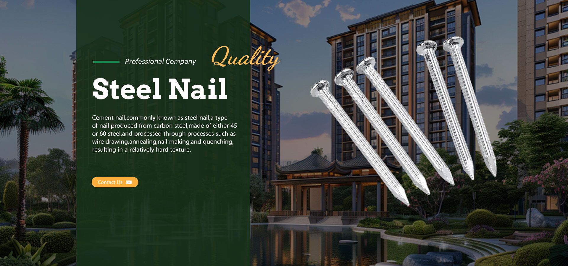 Cement Steel Nails